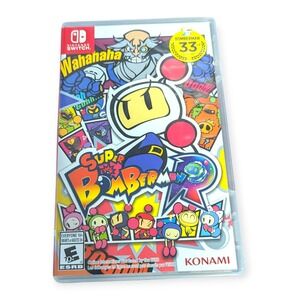 Konami Super Bomberman R Nintendo Switch Game CIB 2017
